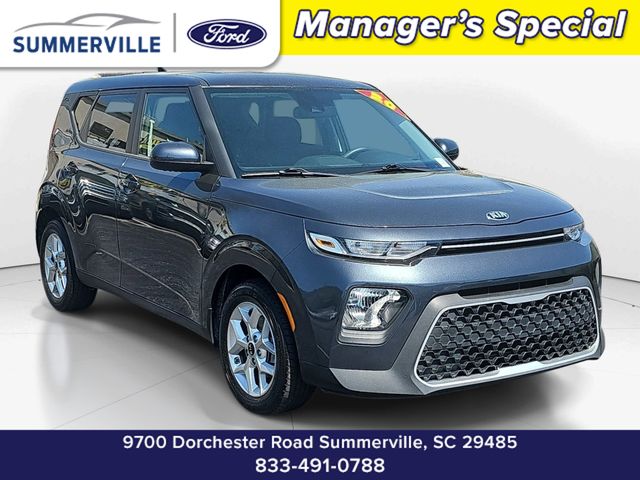 Gravity Gray 2020 Kia Soul S FWD SUV / Crossover Front-Wheel Drive Continuously Variable Transmission