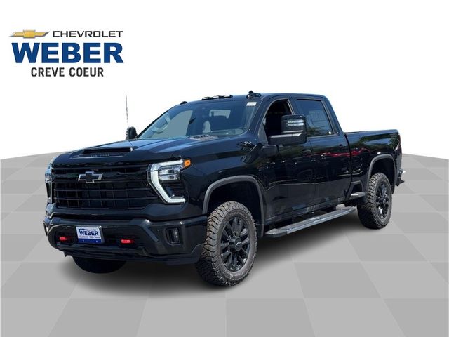 Black 2026 Chevrolet Silverado 2500HD LTZ Crew Cab 4WD Pickup Truck Four-Wheel Drive Automatic