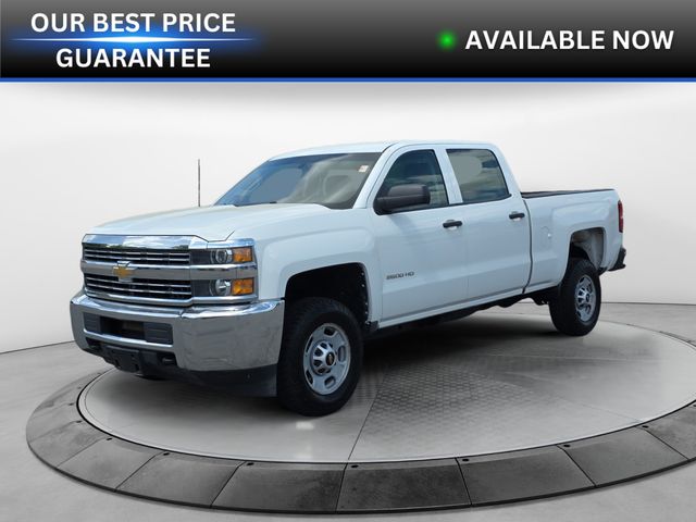 Summit White 2015 Chevrolet Silverado 2500HD Work Truck Crew Cab RWD Pickup Truck 4X2 6-Speed Automatic Overdrive
