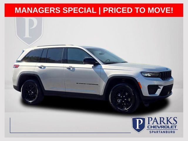 Silver Zynith 2025 Jeep Grand Cherokee Altitude 4WD SUV / Crossover Four-Wheel Drive 8-Speed Automatic