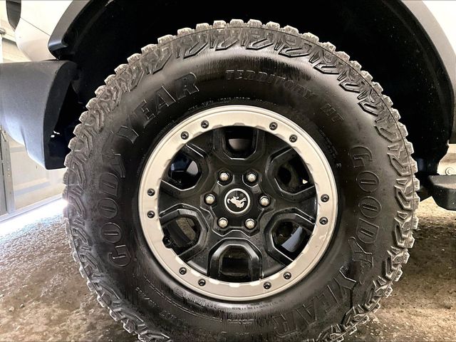 2023 Ford Bronco Outer Banks White at Bob Ruth Ford