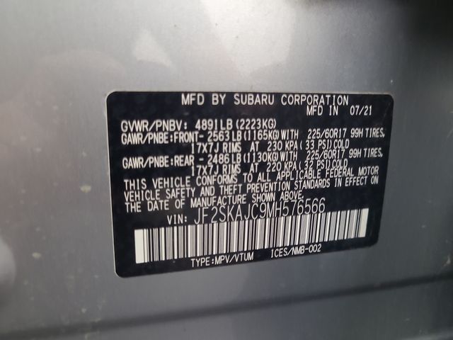2021 – Subaru – Forester