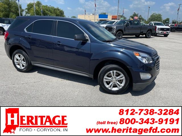 Blue Velvet Metallic 2017 Chevrolet Equinox SUV / Crossover Front-Wheel Drive 6-Speed Automatic Overdrive