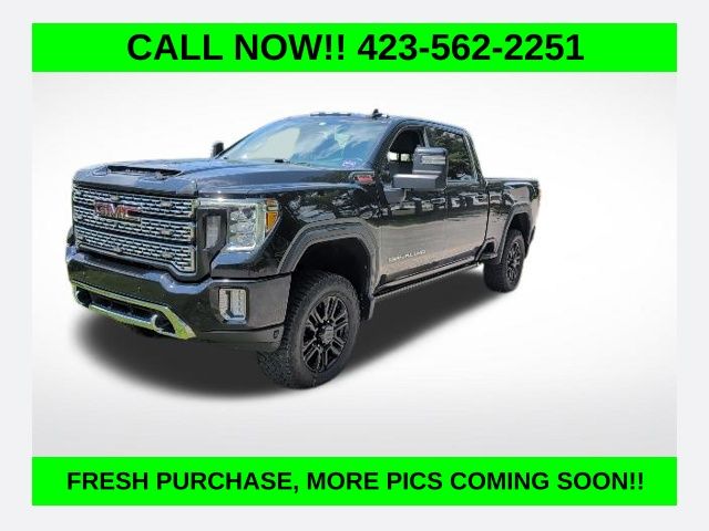 Black (Ebony Twilight Metallic) 2022 GMC Sierra 2500HD Pickup Truck Four-Wheel Drive Automatic