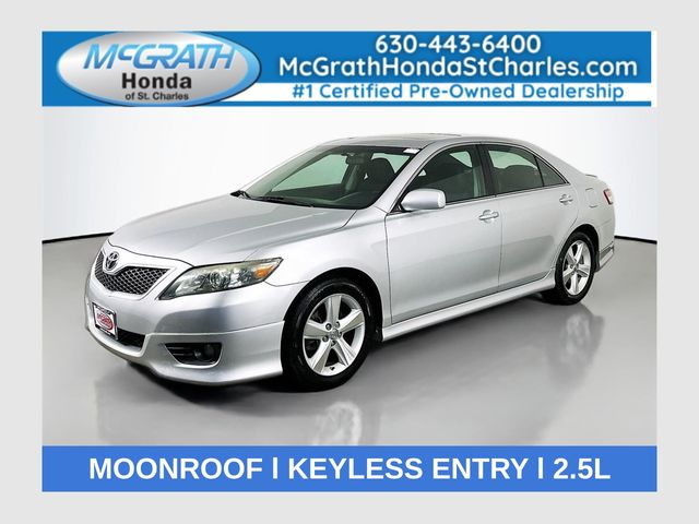 Classic Silver Metallic 2010 Toyota Camry SE Sedan Front-Wheel Drive 6-Speed Automatic Overdrive