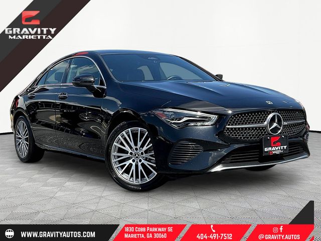 Black 2025 Mercedes-Benz CLA Coupe Front-Wheel Drive 8-Speed Dual Clutch