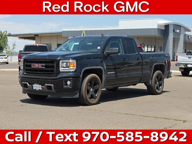 Onyx Black 2015 GMC Sierra 1500 Pickup Truck Four-Wheel Drive 6-Speed Automatic Overdrive