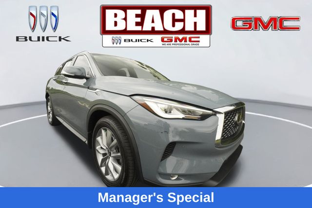 Slate Gray 2022 INFINITI QX50 SUV / Crossover Front-Wheel Drive Continuously Variable Transmission