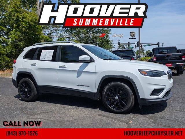 Bright White Clearcoat 2021 Jeep Cherokee Latitude FWD SUV / Crossover Front-Wheel Drive 9-Speed Automatic