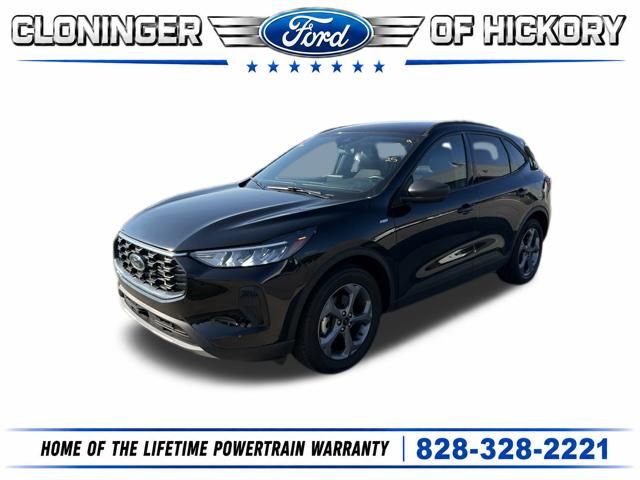 Agate Black Metallic 2025 Ford Escape SUV / Crossover Front-Wheel Drive 8-Speed Automatic