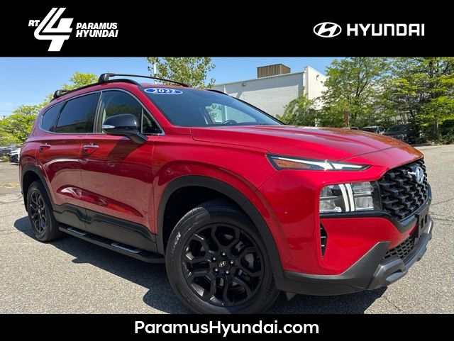 Calypso Red 2022 Hyundai Santa Fe SUV / Crossover All-Wheel Drive 8-Speed Automatic