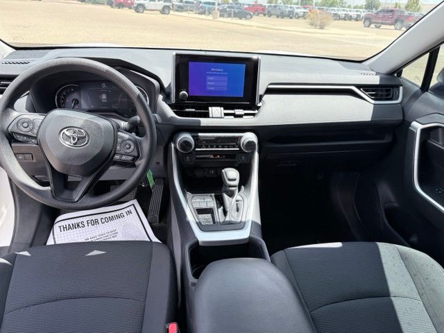 2024 Toyota RAV4 LE White at Brown Honda