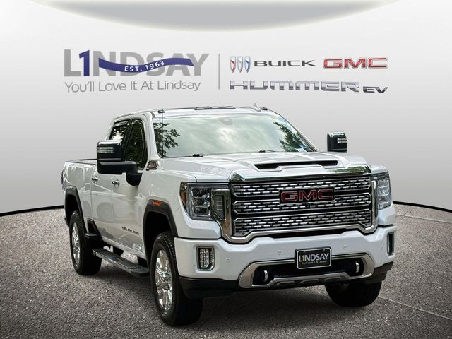 White Frost Tricoat 2020 GMC Sierra 3500HD Pickup Truck Four-Wheel Drive Automatic