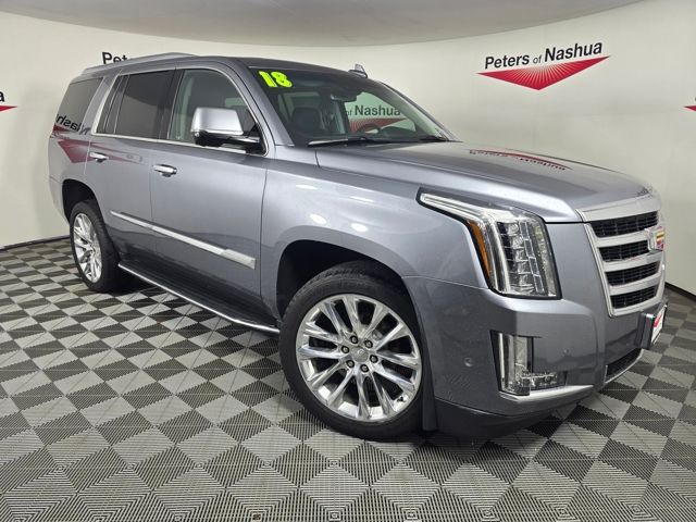 Radiant Silver Metallic 2018 Cadillac Escalade SUV / Crossover Four-Wheel Drive