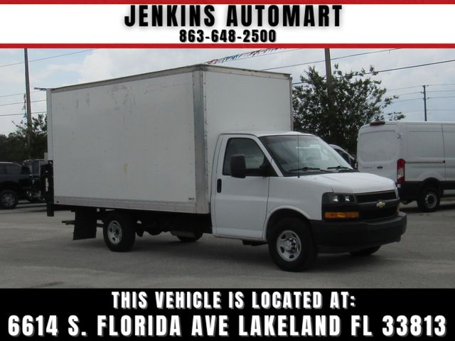 Summit White 2021 Chevrolet Express Chassis Van Rear-Wheel Drive 6-Speed Automatic Overdrive