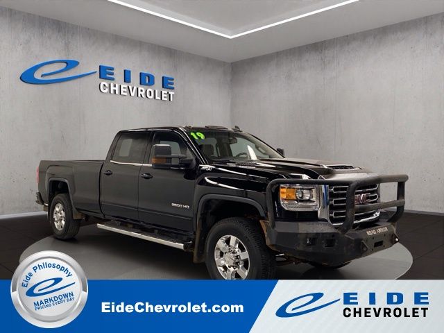 Onyx Black 2019 GMC Sierra 3500HD Pickup Truck Four-Wheel Drive 6-Speed Automatic
