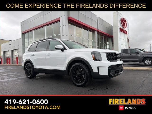 Glacial White Pearl 2025 Kia Telluride SUV / Crossover All-Wheel Drive 8-Speed Automatic
