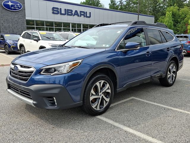 2020 Subaru Outback Limited Blue at Klick Lewis Buick Chevrolet