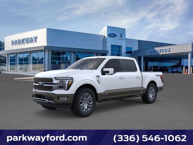 Star White Metallic Tri-Coat 2026 Ford F-150 King Ranch SuperCrew 4WD Pickup Truck Four-Wheel Drive Automatic