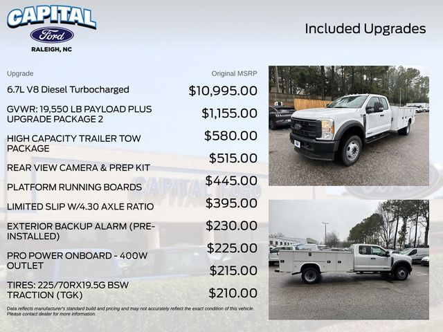 New 2026 White Ford 11FT SERVICE BODY image 3