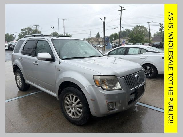 Silver 2009 Mercury Mariner Premier V6 SUV / Crossover Front-Wheel Drive 6-Speed Automatic Overdrive