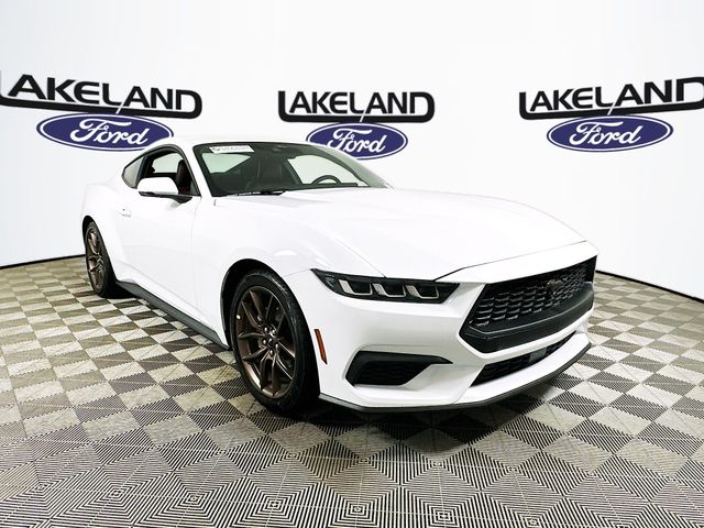 Oxford White 2024 Ford Mustang Coupe Rear-Wheel Drive Automatic