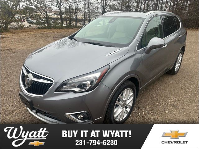Gray (Satin Steel Metallic) 2019 Buick Envision Premium II AWD SUV / Crossover All-Wheel Drive 9-Speed Automatic