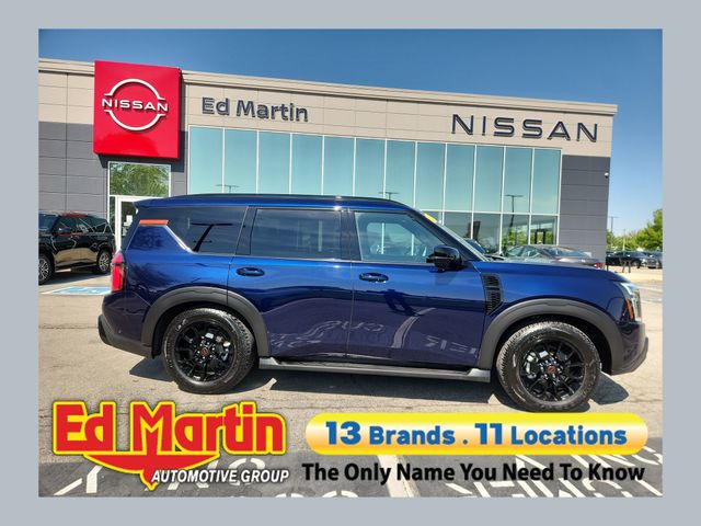 Deep Ocean Blue 2025 Nissan Armada SUV / Crossover Four-Wheel Drive 9-Speed Automatic