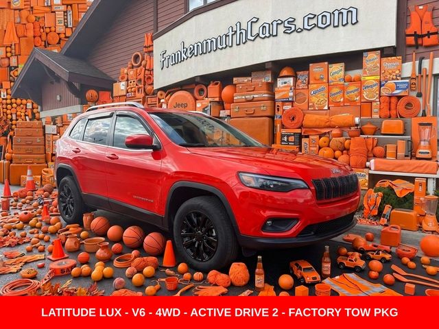 Spitfire Orange Clearcoat 2021 Jeep Cherokee SUV / Crossover Four-Wheel Drive 9-Speed Automatic