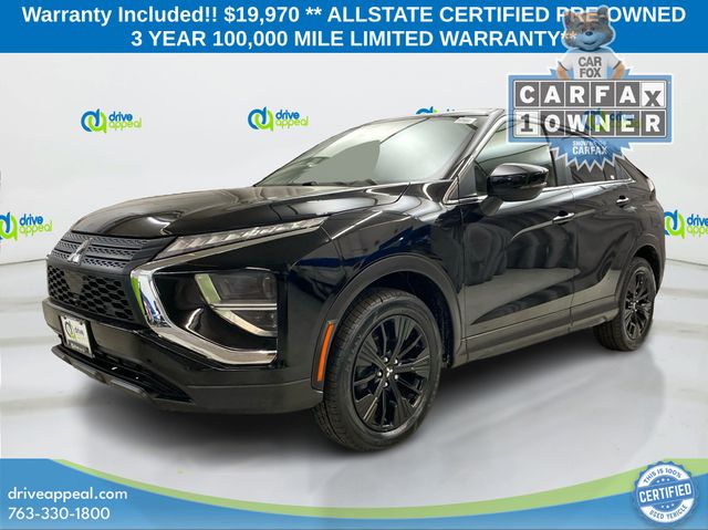 Black 2022 Mitsubishi Eclipse Cross LE S-AWC AWD SUV / Crossover All-Wheel Drive Continuously Variable Transmission