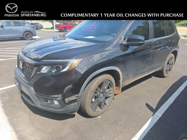 Crystal Black Pearl 2021 Honda Passport SUV / Crossover Front-Wheel Drive 9-Speed Automatic
