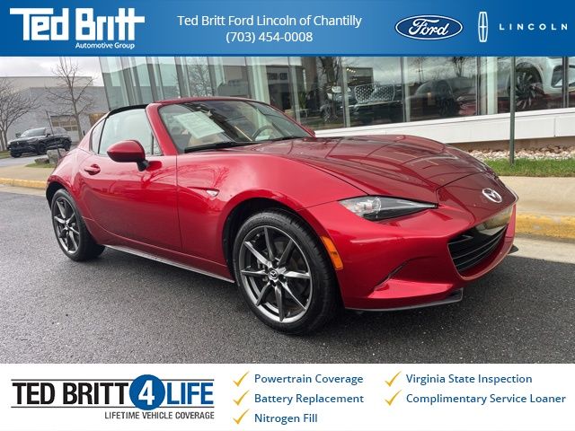 Soul Red Crystal Metallic 2020 Mazda MX-5 Miata RF Grand Touring RWD Convertible Rear-Wheel Drive 6-Speed Automatic