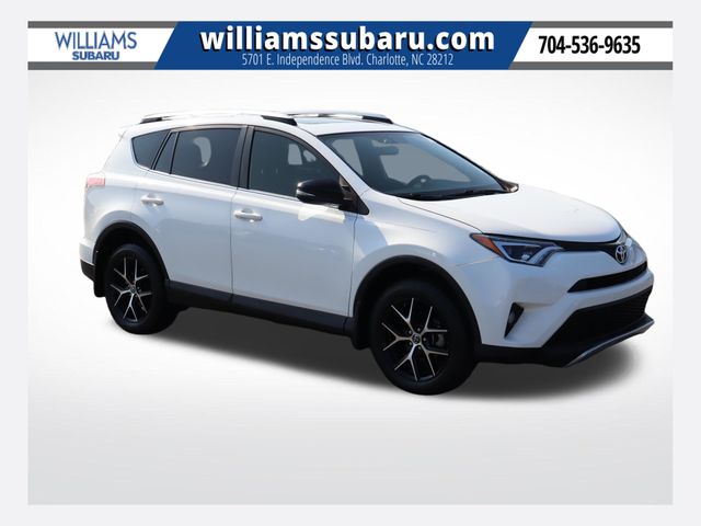Super White 2016 Toyota RAV4 SUV / Crossover Front-Wheel Drive 6-Speed Automatic