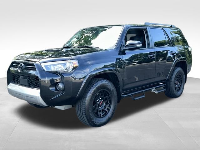 Midnight Black Metallic 2022 Toyota 4Runner SUV / Crossover Four-Wheel Drive 5-Speed Automatic