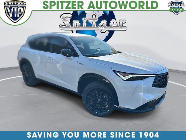 2026 Acura ADX A-Spec Advance Package Silver at Spitzer Acura