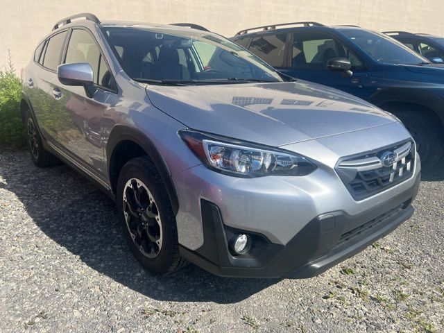 Ice Silver Metallic 2023 Subaru Crosstrek Premium AWD SUV / Crossover All-Wheel Drive Continuously Variable Transmission