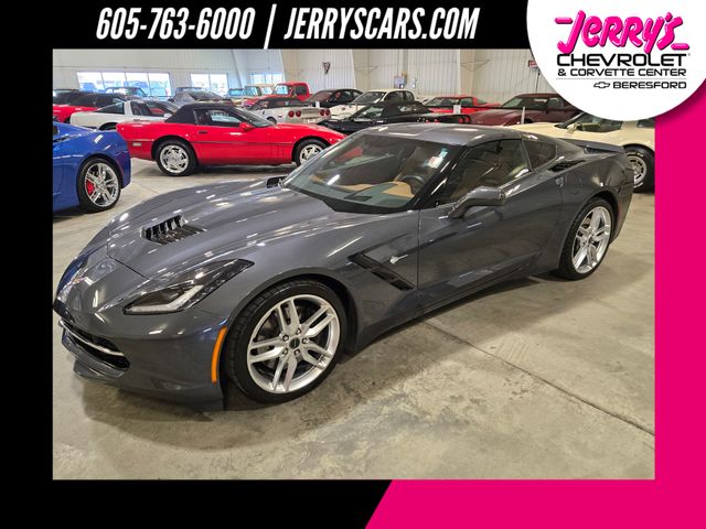 Cyber Gray Metallic 2014 Chevrolet Corvette Coupe Rear-Wheel Drive 7-Speed Manual
