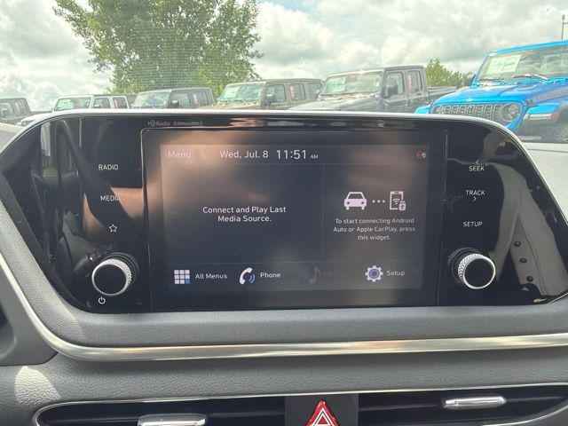2022 Quartz White Hyundai Sonata SEL FWD Sedan