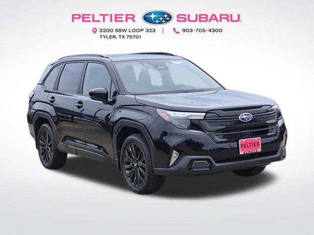 Crystal Black Silica 2026 Subaru Forester SUV / Crossover All-Wheel Drive Continuously Variable Transmission