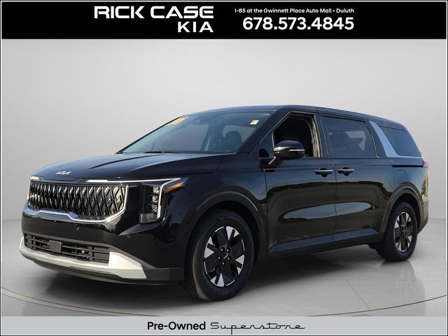 Aurora Black Pearl 2025 Kia Carnival Hybrid LXS FWD Minivan Front-Wheel Drive 6-Speed Automatic