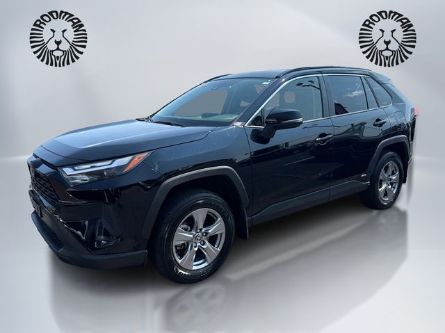 Midnight Black Metallic 2025 Toyota RAV4 Hybrid SUV / Crossover All-Wheel Drive Continuously Variable Transmission