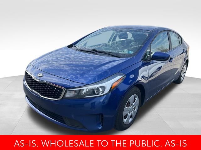 Deep Sea Blue 2017 Kia Forte LX Sedan Front-Wheel Drive 6-Speed Automatic