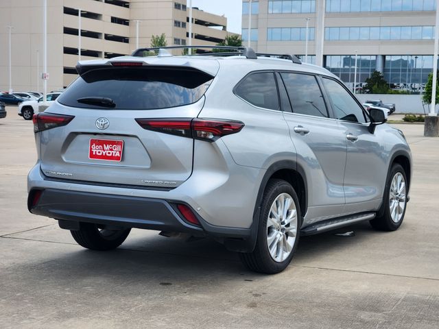 2025 Toyota Highlander Limited Silver at Monument Chevrolet
