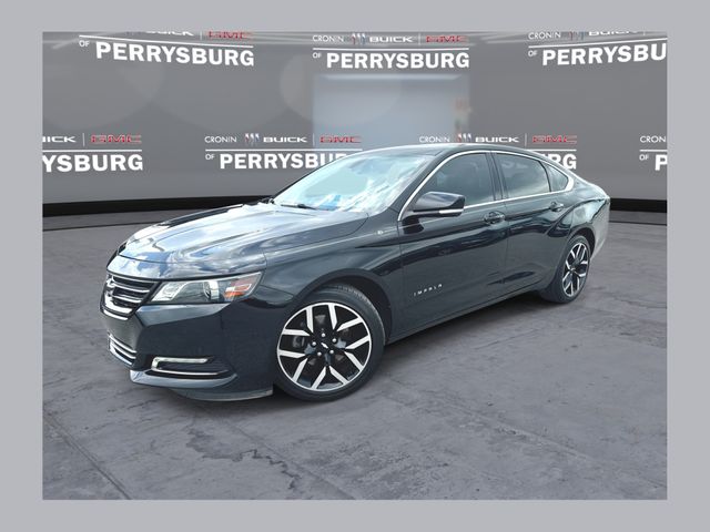 Black 2018 Chevrolet Impala Sedan Front-Wheel Drive 6-Speed Automatic Overdrive
