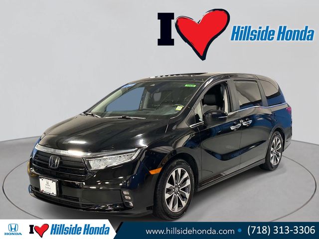Crystal Black Pearl 2023 Honda Odyssey Minivan Front-Wheel Drive Automatic