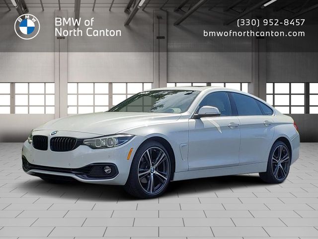 White Metallic 2020 BMW 4 Series 430i xDrive Gran Coupe AWD Sedan All-Wheel Drive 8-Speed Automatic