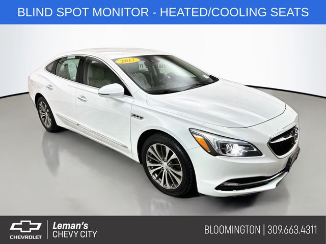 Summit White 2017 Buick LaCrosse Sedan Front-Wheel Drive 8-Speed Automatic