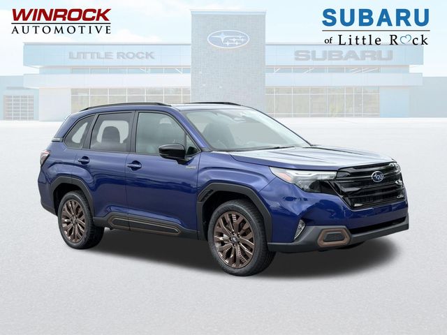 Blue 2026 Subaru Forester Hybrid SUV / Crossover All-Wheel Drive Continuously Variable Transmission
