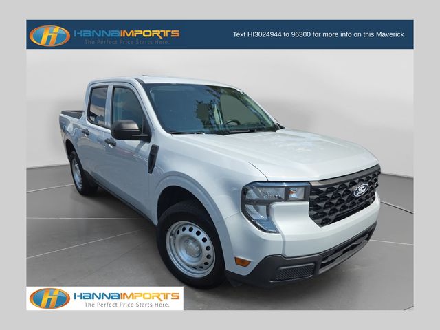 White Metallic 2025 Ford Maverick Pickup Truck All-Wheel Drive 8-Speed Automatic