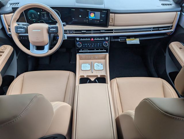 2027 Hyundai Santa Fe Hybrid Calligraphy White at Baytown Hyundai